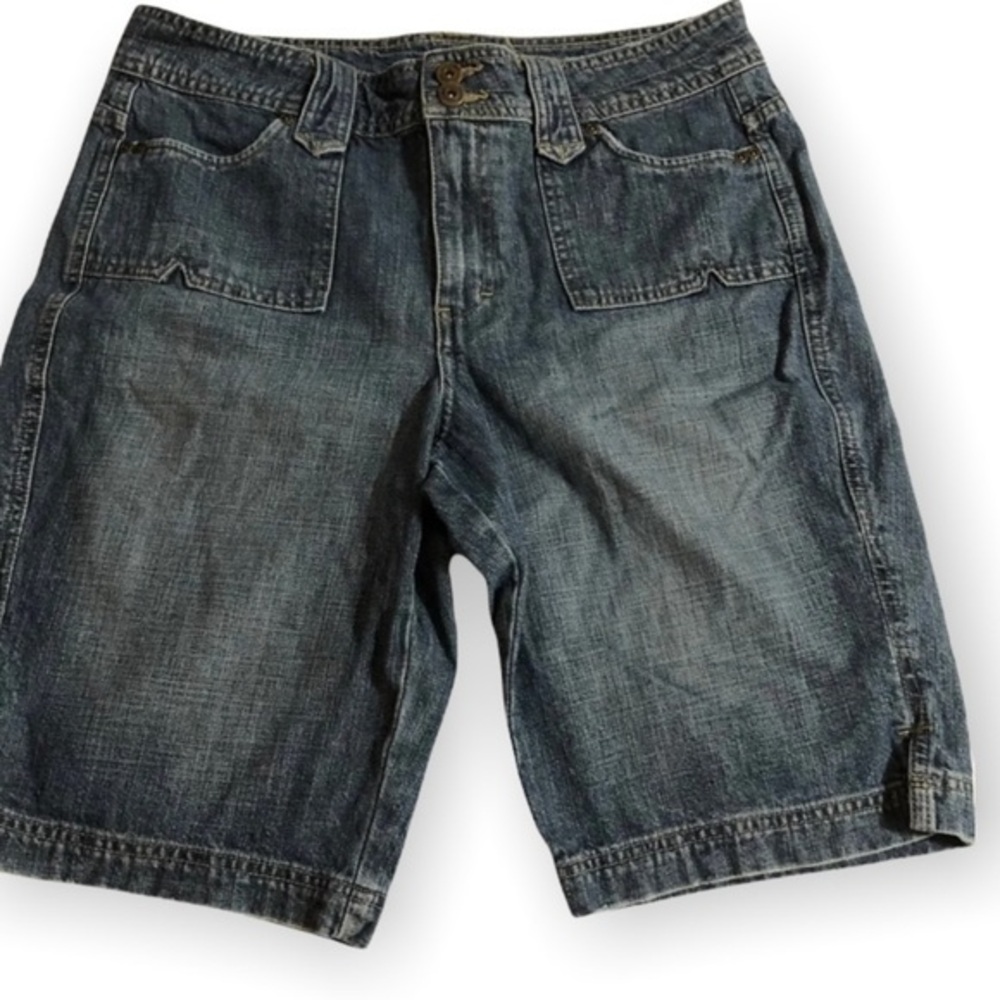 Riders Shorts Copper Women’s Size 13/14 M Button‎ Fly Zip Jean Shorts